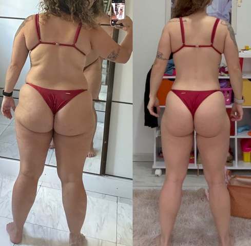 Antes e depois de aluna do Método Queima Extrema
