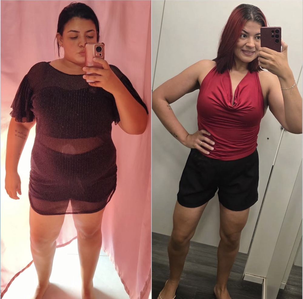 Resultado real de aluna do Método Queima Extrema